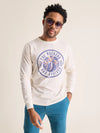 The WHA (L/S Non Pocket T-Shirt) - Oatmeal Heater - Image 1 - Chubbies Shorts