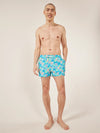 The Wild Tropics 4" (Classic Lined Swim Trunk) - Image 5 - Chubbies Shorts