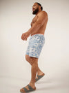 The You Drive Me Daisies 7" (Classic Lined Swim Trunk) - Image 3 - Chubbies Shorts