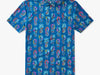 The Pineapple Sketch (Boys Performance Polo) - Image 1 - Chubbies Shorts