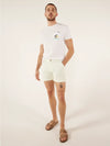 The Sea Foams 5.5" (Harbor Wash Flat Fronts) - Image 4 - Chubbies Shorts