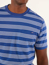 The Stripe (Pocket T-Shirt) - Navy - Image 4 - Chubbies Shorts