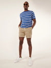 The Stripe (Pocket T-Shirt) - Navy - Image 5 - Chubbies Shorts