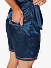 The Captains (Satin Pajama Short) - Image 3 - Chubbies Shorts