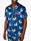 The Snooze (Satin Pajama Shirt) - Image 2 - Chubbies Shorts