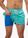 The Apex Swimmers 4" (Lined Classic Swim Trunk) - Image 1 - Chubbies Shorts