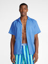 Linen Sunday Shirt (Big Blue) - Image 4 - Chubbies Shorts