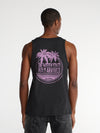 Tank Top (TWHA Circle Palms - Black) - Image 2 - Chubbies Shorts