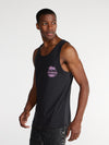 Tank Top (TWHA Circle Palms - Black) - Image 3 - Chubbies Shorts