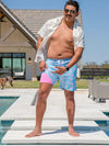 The Domingos Are For Flamingos 7" (Lined Classic Swim Trunk) - Image 2 - Chubbies Shorts