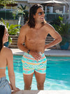 The En Fuegos 4" (Classic Swim Trunk) - Image 2 - Chubbies Shorts