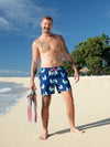 The Fowl Plays 7" (Classic Swim Trunk) - Image 2 - Chubbies Shorts