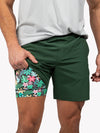 The Greeneries 7" (Compression Lined) - Image 1 - Chubbies Shorts