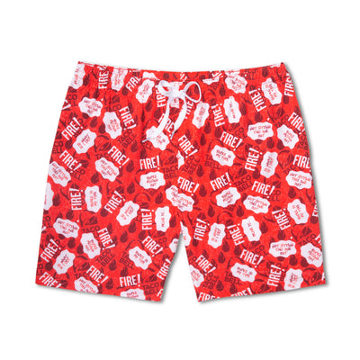 red chubbies swim trunks