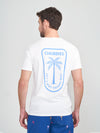 T-Shirt (Island Time - White) - Image 2 - Chubbies Shorts
