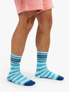 Chubbies Blue Tie Dye Stripe Socks - Image 4 - Chubbies Shorts