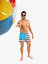 The Love Is Loves 4" (Classic Swim Trunk) - Image 3 - Chubbies Shorts