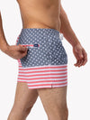 The Mericas 4" (Classic Swim Trunk) - Image 4 - Chubbies Shorts