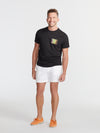 The Shady Palm (T-Shirt) - Black/Dark Grey - Image 4 - Chubbies Shorts