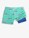 The Apex Swimmers 4" (Lined Classic Swim Trunk) - Image 2 - Chubbies Shorts