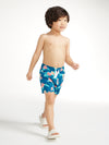 The Tiny Floral Reefs (Little Kids Swim) - Image 4 - Chubbies Shorts