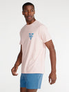 T-Shirt (TWHA Triangle - Coral) - Image 3 - Chubbies Shorts