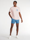 T-Shirt (TWHA Triangle - Coral) - Image 5 - Chubbies Shorts
