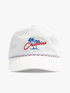 White Nylon Rope Hat - Image 1 - Chubbies Shorts