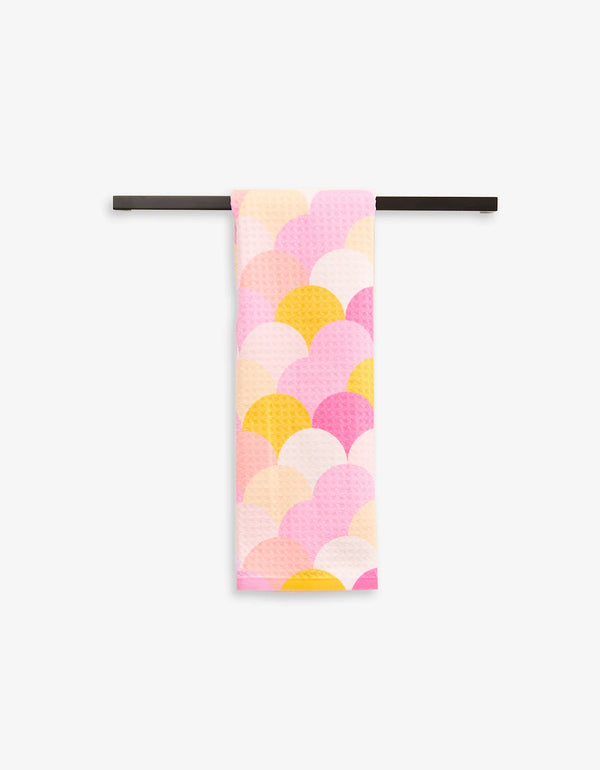 Geometry Kitchen Tea Towel | Sunny Lemons