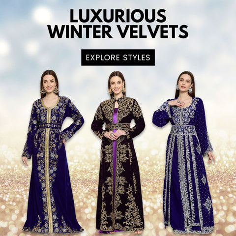 Luxurious Winter Velvet Collection 