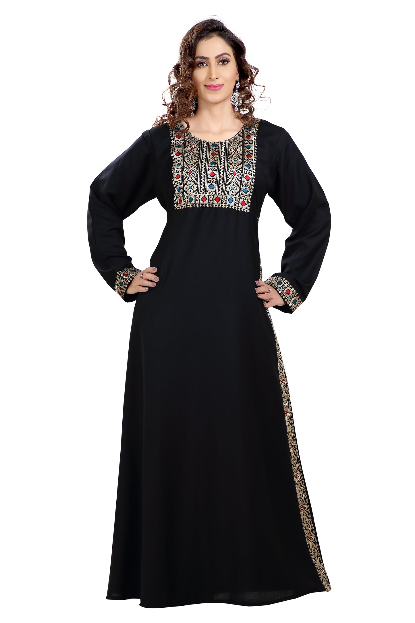 Dubai Farasha Daily Wear Maxi Dress – Maxim Creation