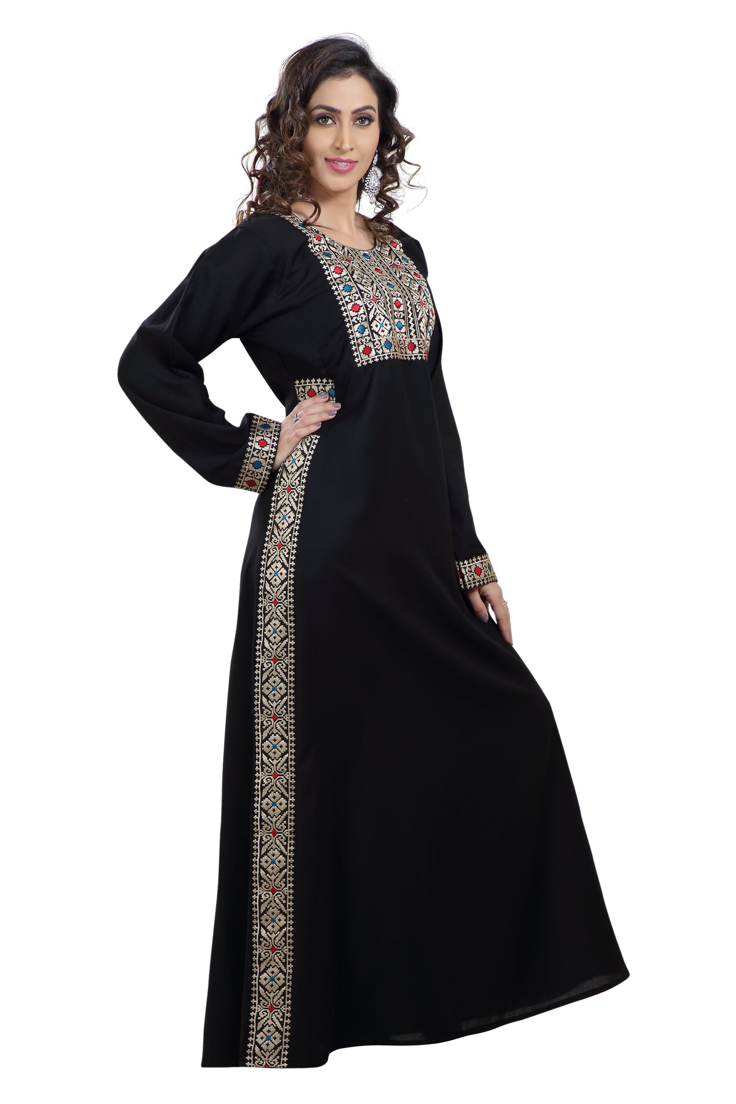 Dubai Farasha Daily Wear Maxi Dress – Maxim Creation