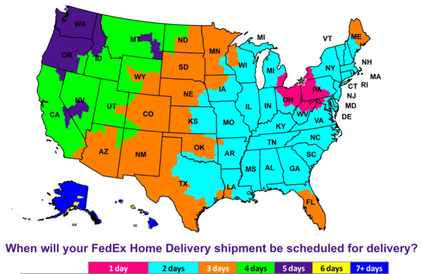 Dakota 283 kennels fast shipping map