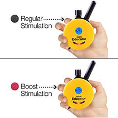 e-collar boost stimulation training options diagram