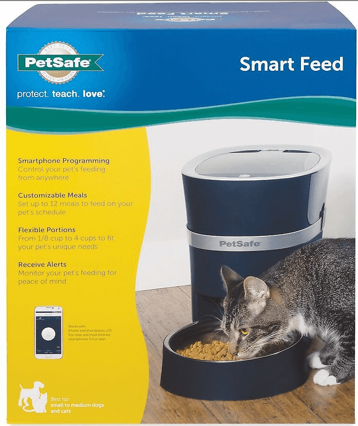 smart feed automatic pet feeder for iphone and android