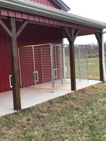 indoor outdoor dog boarding