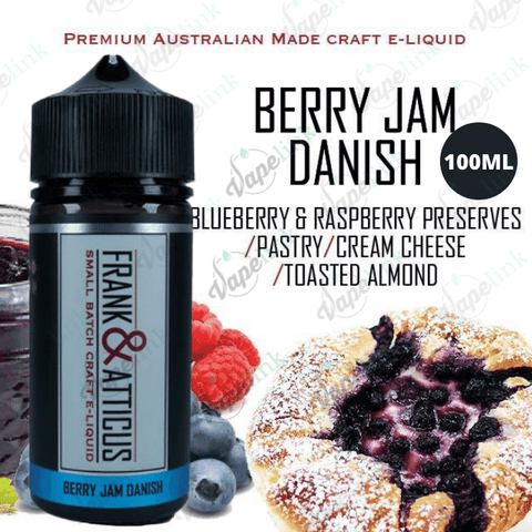 Berry Jam Danish by Frank & Atticus E-Liquids