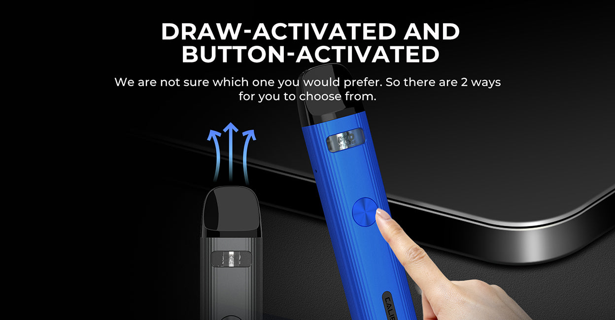 Caliburn G2 Different Activation Mode - Vapelink Vape Shop Australia