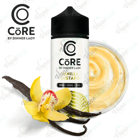 Vanilla Custard - Core By Dinner Lady E-Liquids - Vapelink Vape Shop Australia