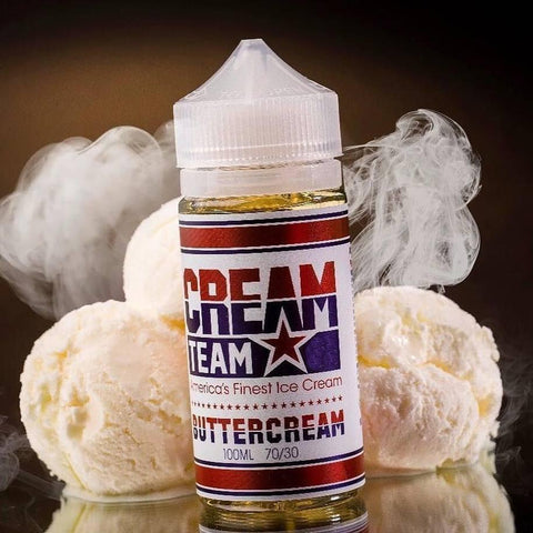 Buttercream by cream team vape juice usa