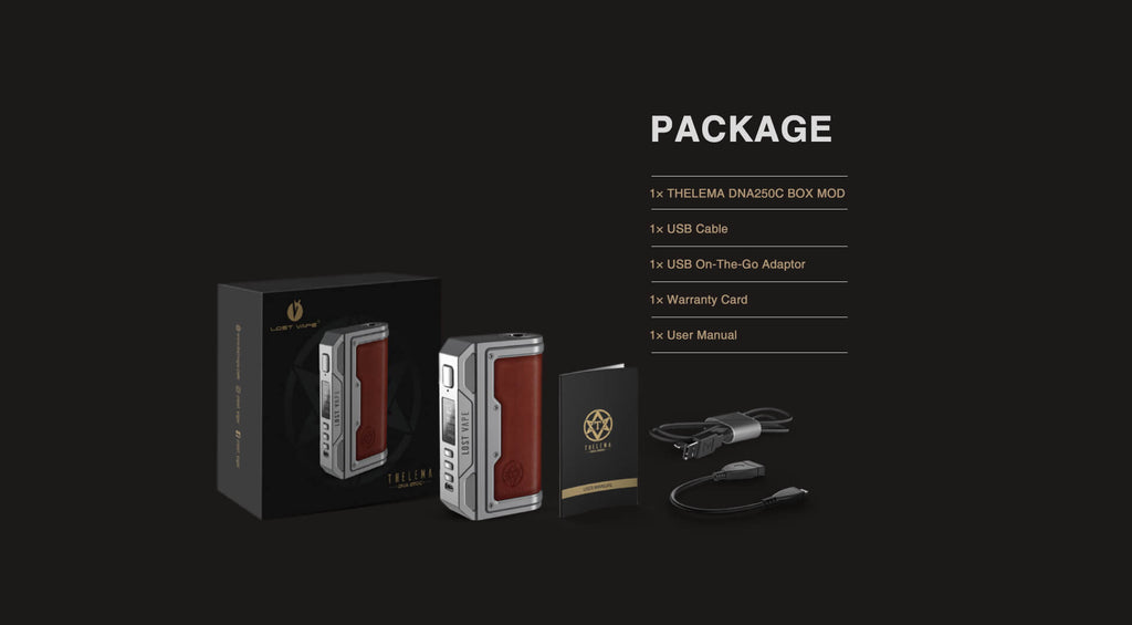 Thelema DNA 250c Mod by Lost Vape