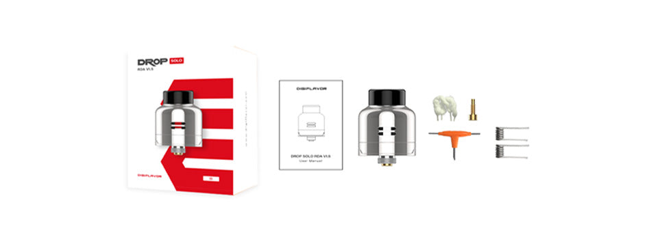 Digiflavor Drop Solo RDA v1.5 Packaging