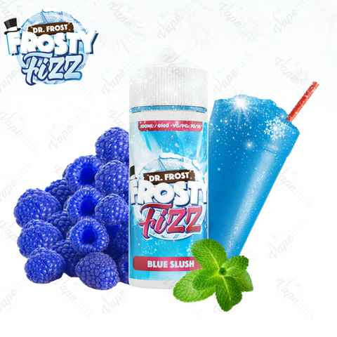 Dr Frost Frosty Fizz - Blue Slush 100ml vapelink.com.au