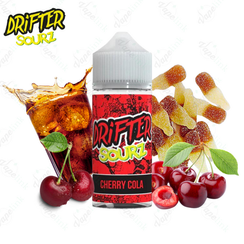 Drifter Sourz - Cherry Cola 100ml vapelink.com.au