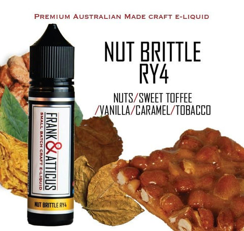 Nut Brittle RY4 by Frank & Atticus E-Liquids 60ml