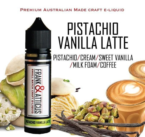 Pistachio Vanilla Latte by Frank & Atticus E-Liquids 60ml