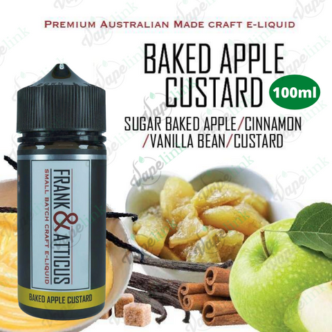 Baked Apple Custard by Frank & Atticus E-Liquids