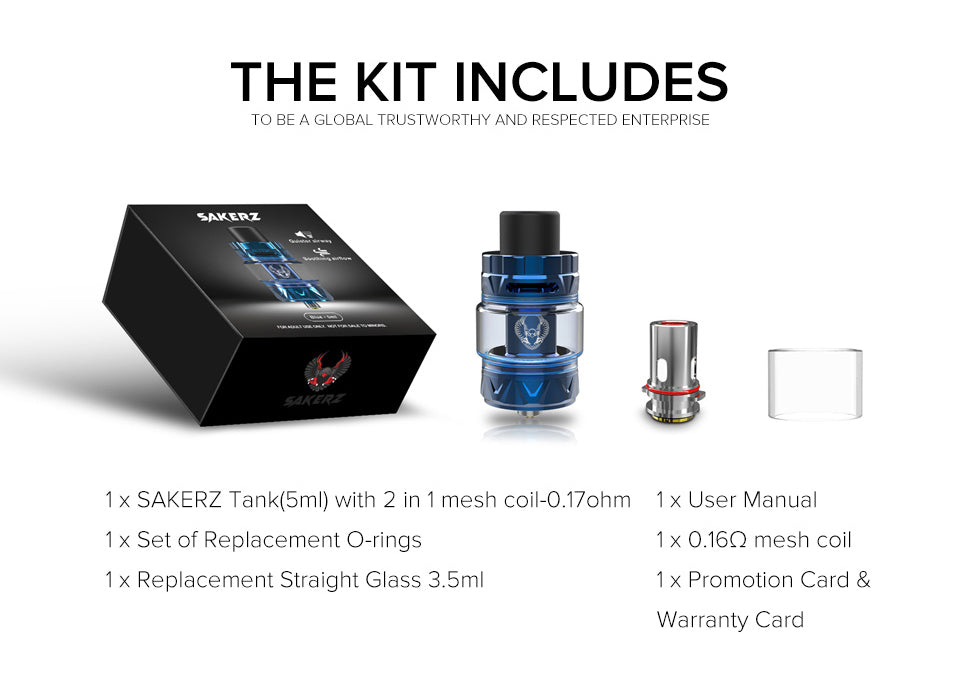 HorizonTech Sakerz Tank 5ml Packaging