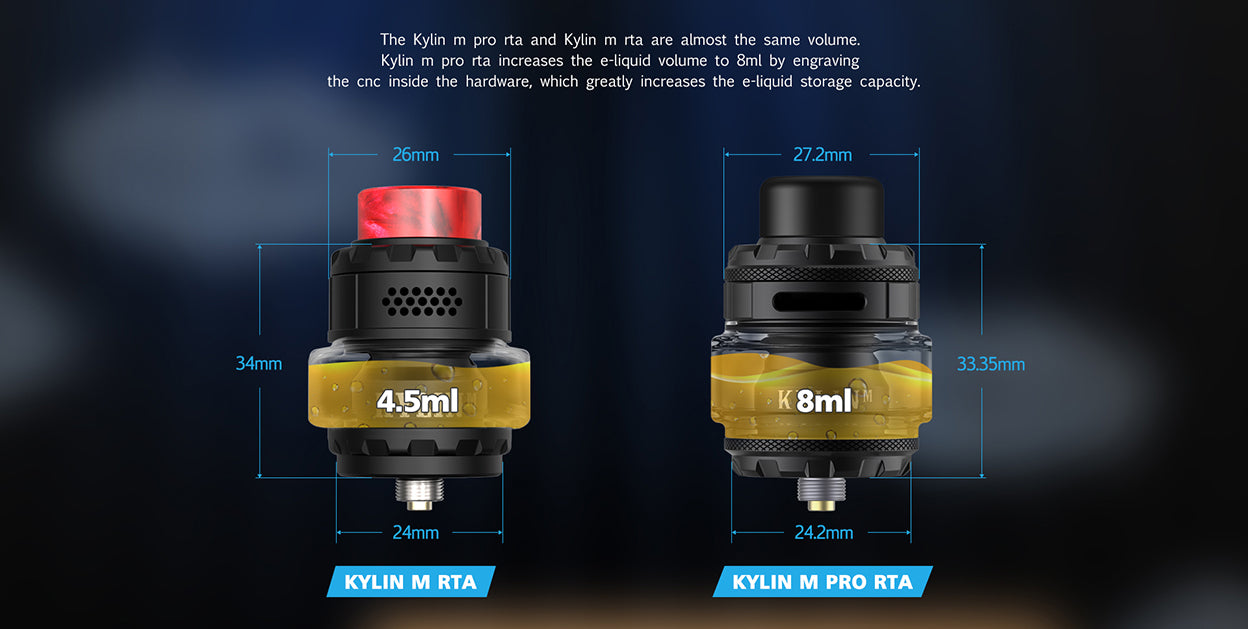 Vandy Vape Kylin M Pro RTA Atomizer 8ml