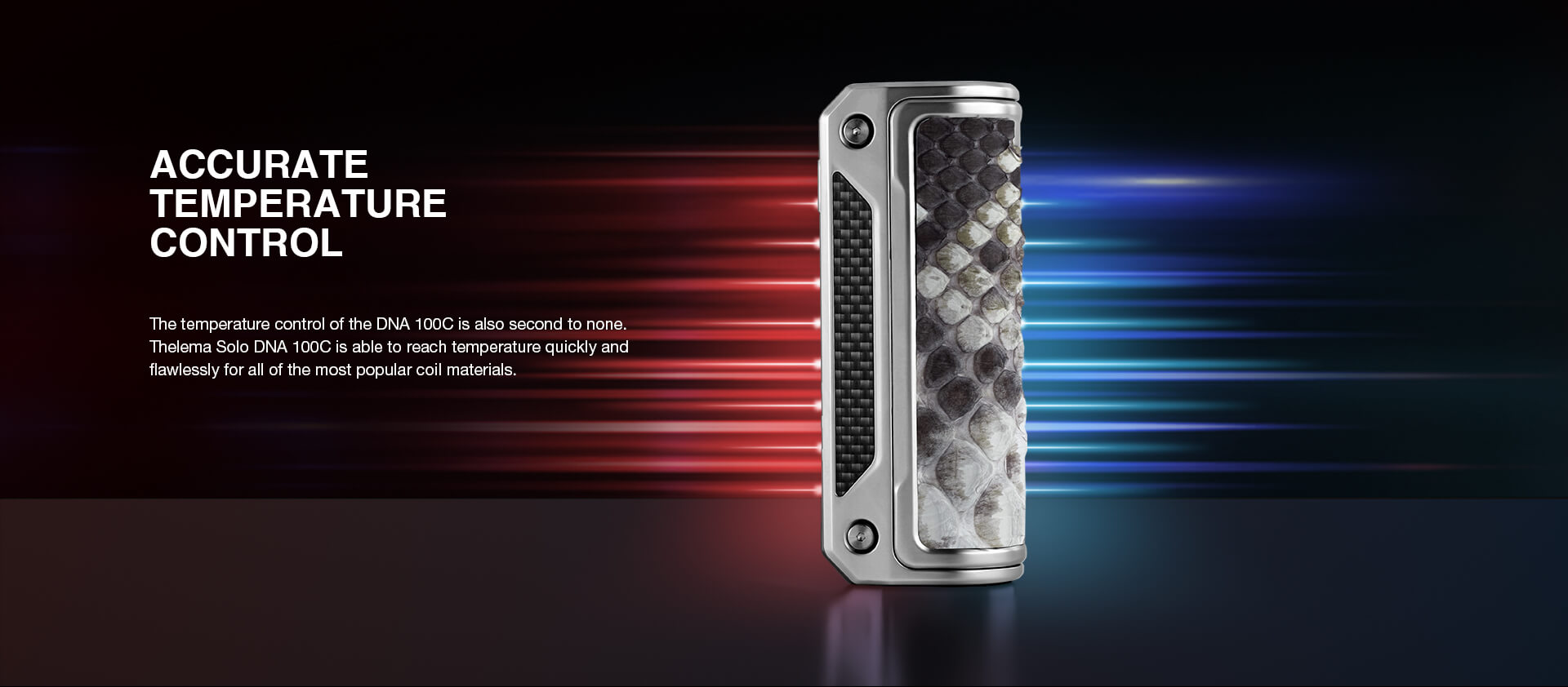 Lost Vape Thelema Solo DNA 100C Mod - Temperature Control - Vapelink Vape Shop Australia